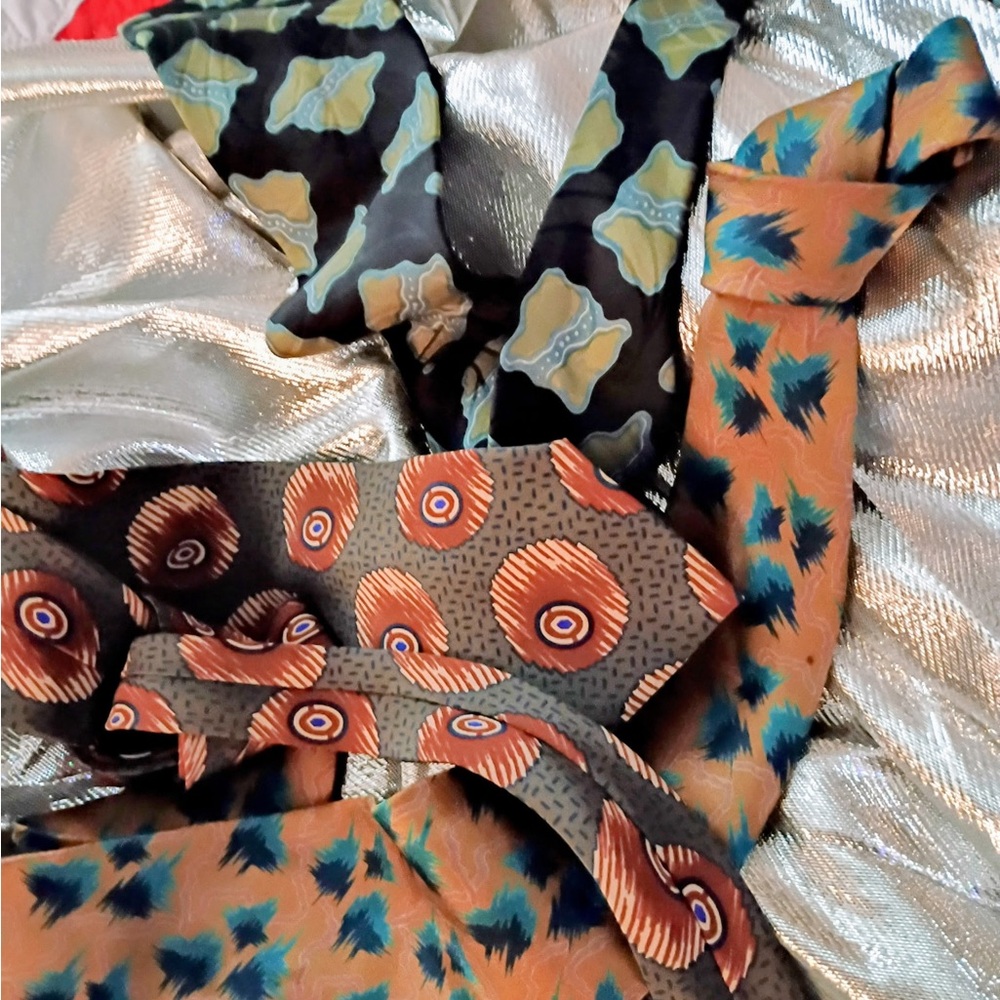 Vintage Patterned Ties Set